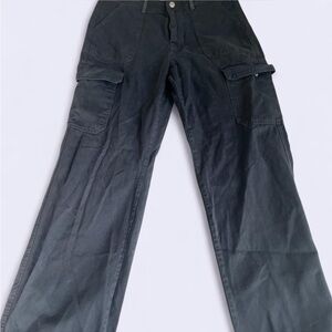 Zara Blue Charcoal Trousers